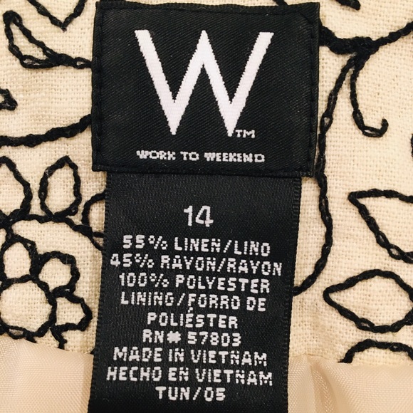 W WORTHINGTON SKIRT SUIT - Picture 6 of 12